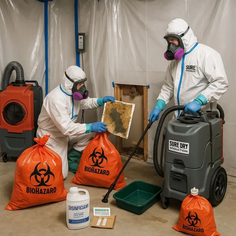 Contaminated Water Handling Protocols process in Uniontown, OH