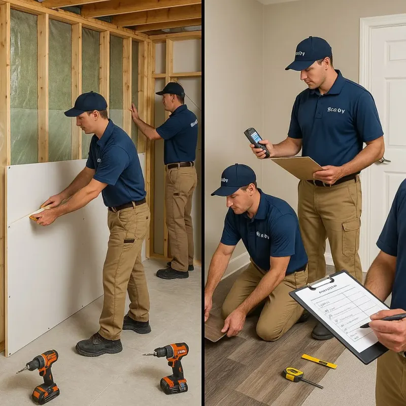 Repairs and Reconstruction process in Uniontown, OH