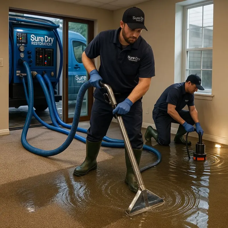 Water Extraction and Removal process in Uniontown, OH